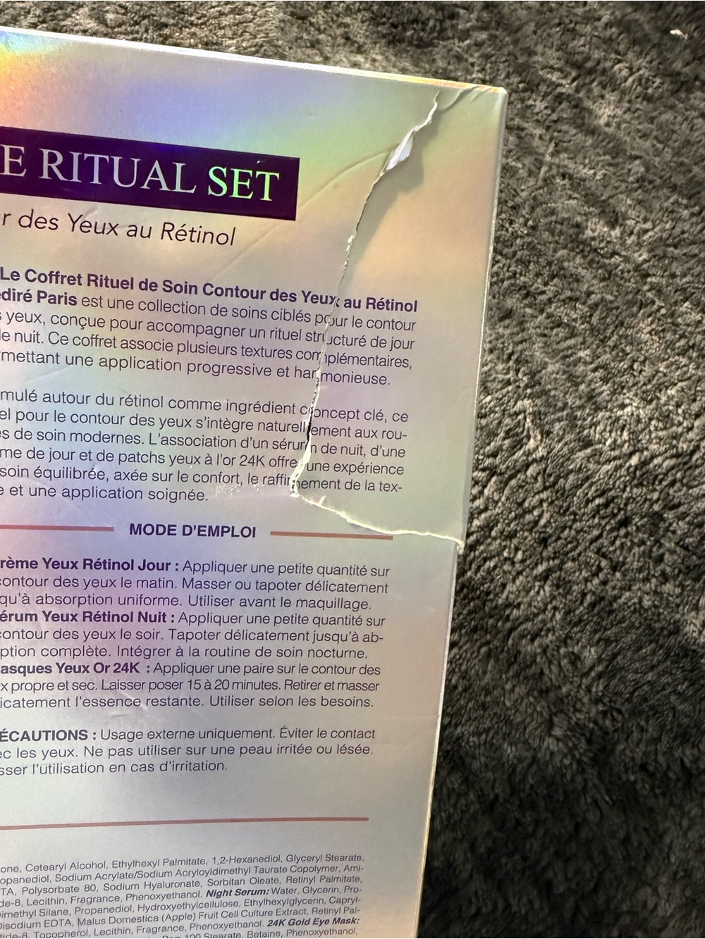 Retinol Eye Care Ritual Set - - Picture 5 of 5
